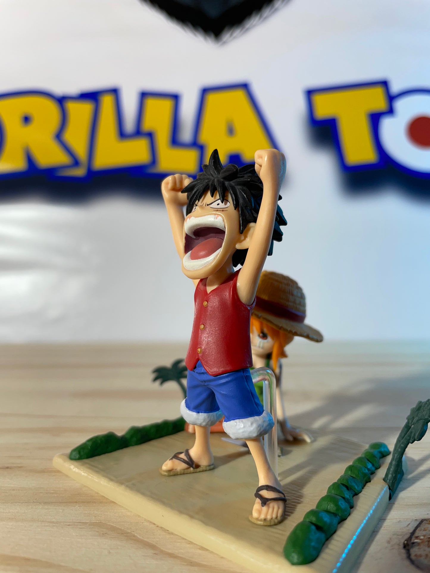 MONKEY D. LUFFY & NAMI - World Collectable Log Stories WCF - One Piece
