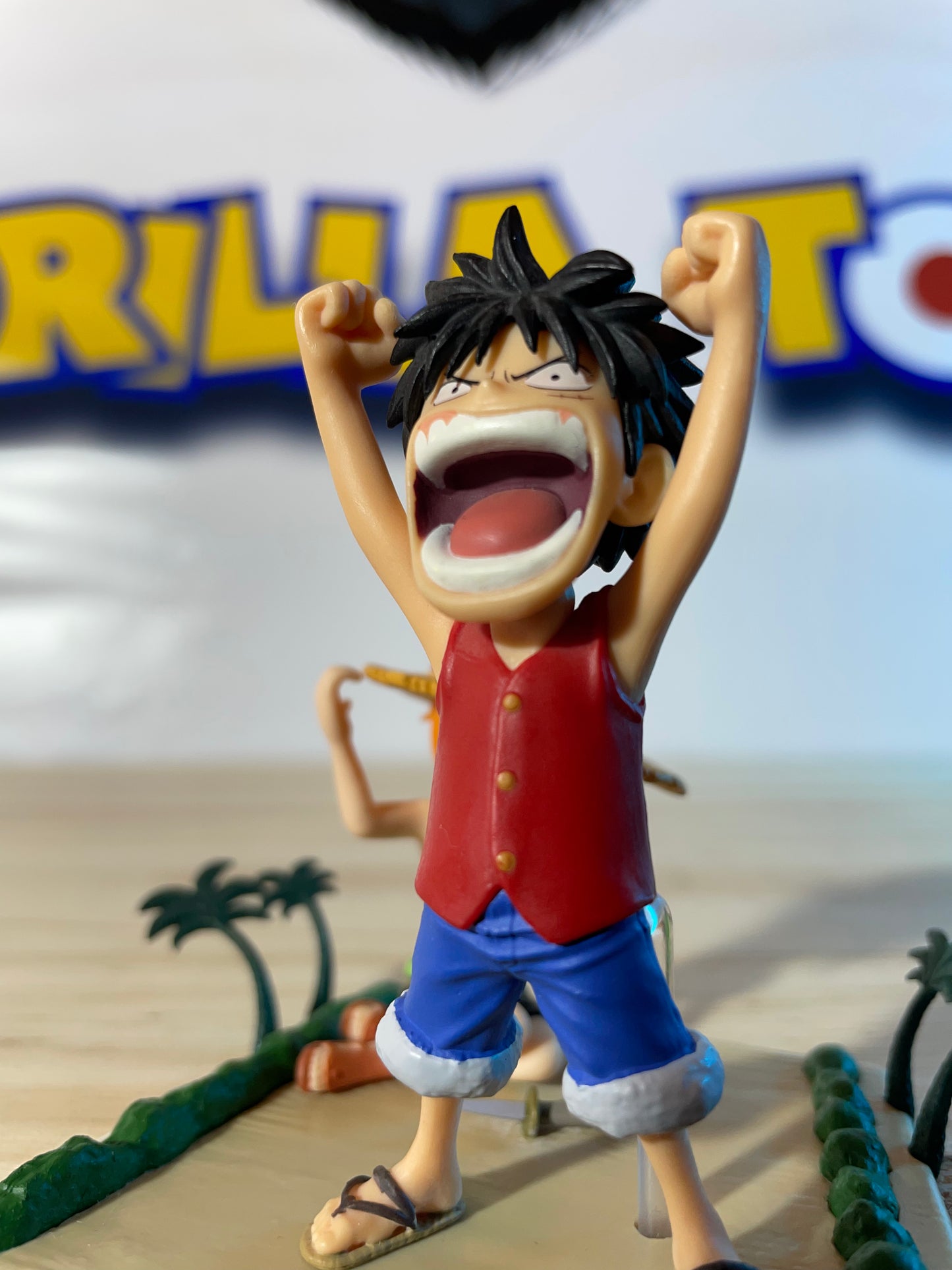 MONKEY D. LUFFY & NAMI - World Collectable Log Stories WCF - One Piece