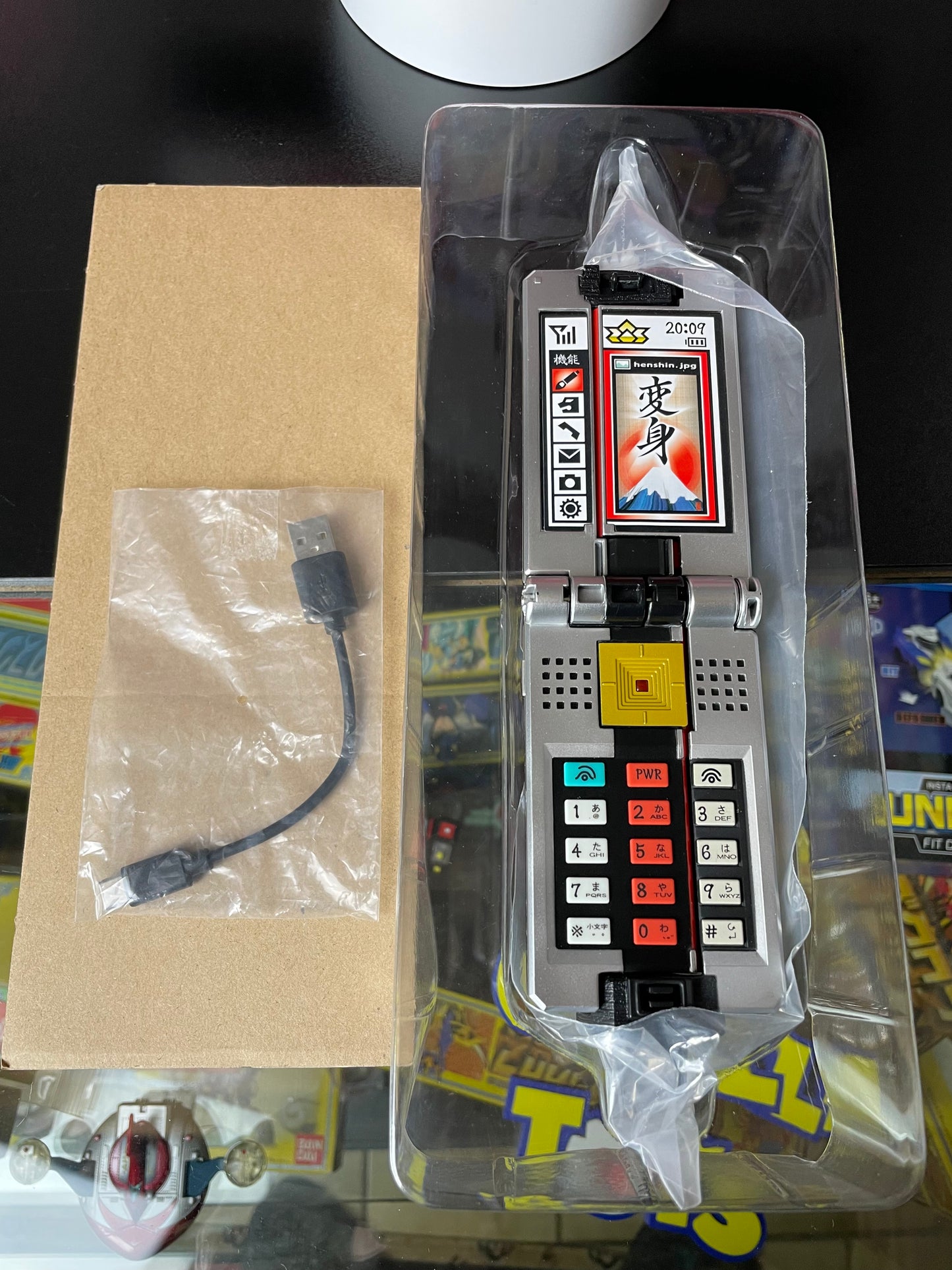 SHODO PHONE MEMORIAL EDITION - ST-33 Digital Changer - Power Rangers