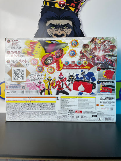 DX DON BLASTER & BUCKLE SET - Avataro Sentai Donbrothers - Power Rangers