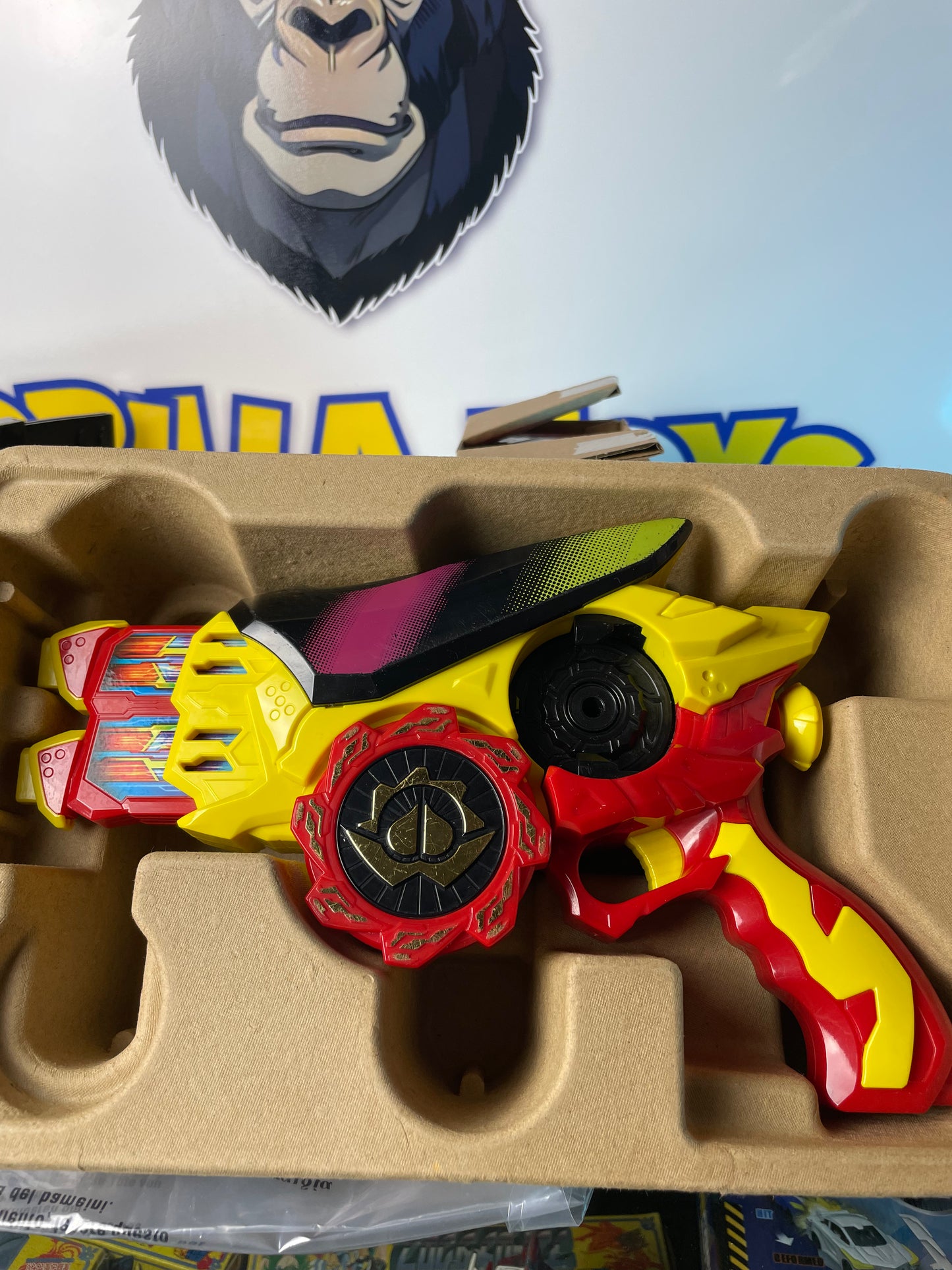 DX DON BLASTER & BUCKLE SET - Avataro Sentai Donbrothers - Power Rangers