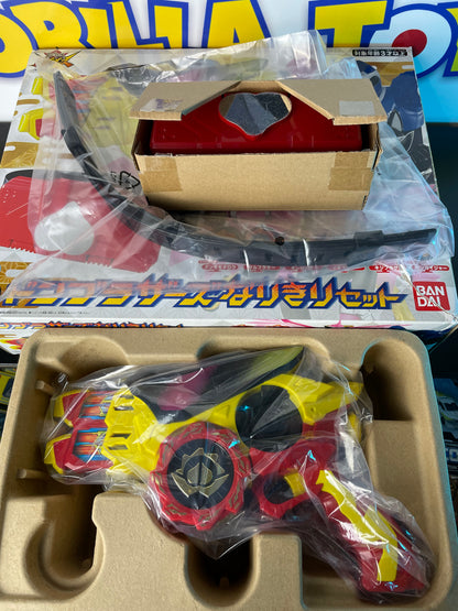 DX DON BLASTER & BUCKLE SET - Avataro Sentai Donbrothers - Power Rangers