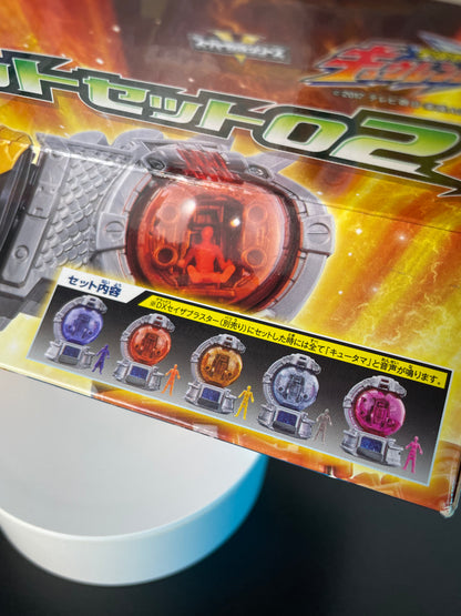 DX COCKPIT SET KYUTAMA 02 - Uchu Sentai Kyuranger - Power Rangers