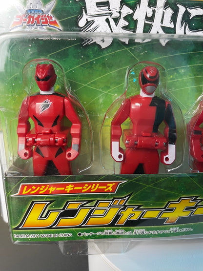 DX GOKAIGER RANGER KEYS SET 01 - Kaizoku Sentai Gokaiger - Power Rangers