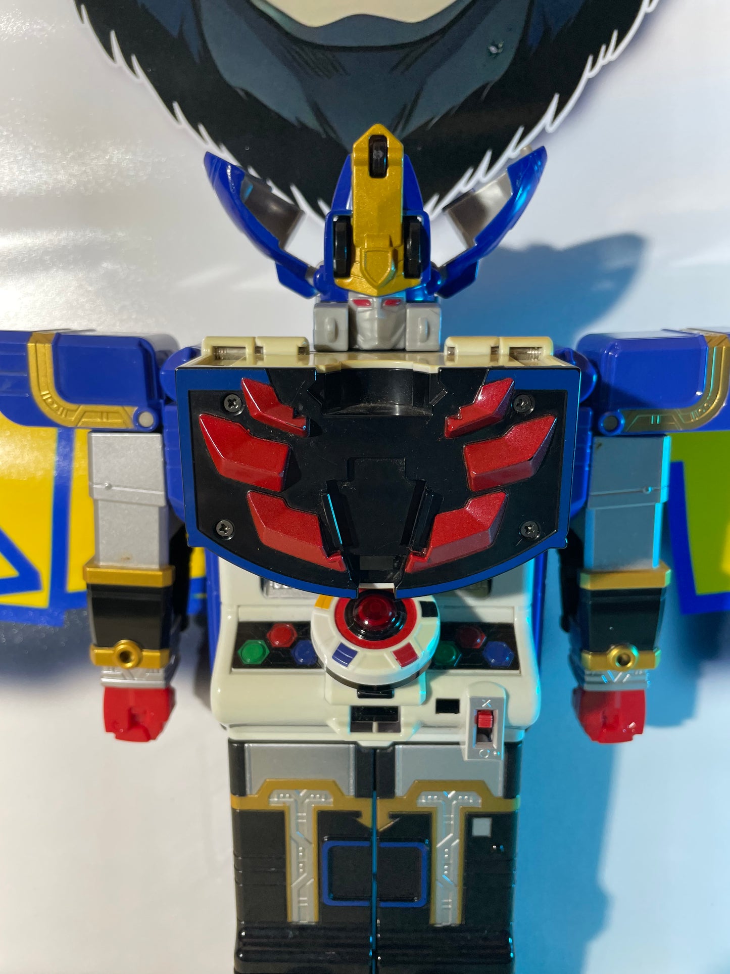 DX TENSOU SENTAI GOSEIGER HYPER DATA MEGA FORCE - LOOSE - Megazord - Power Rangers