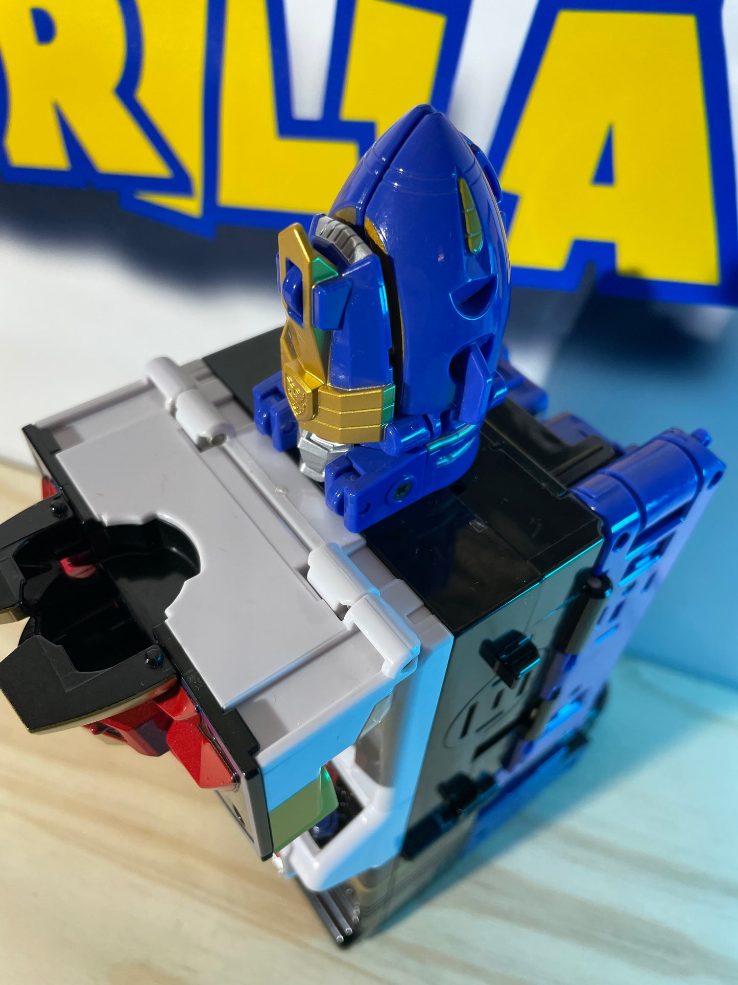 DX TENSOU SENTAI GOSEIGER HYPER DATA MEGA FORCE - LOOSE - Megazord - Power Rangers