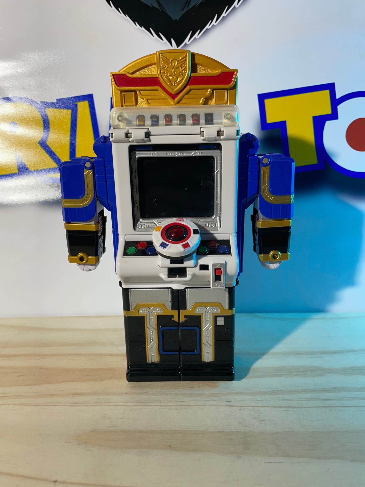 DX TENSOU SENTAI GOSEIGER HYPER DATA MEGA FORCE - LOOSE - Megazord - Power Rangers