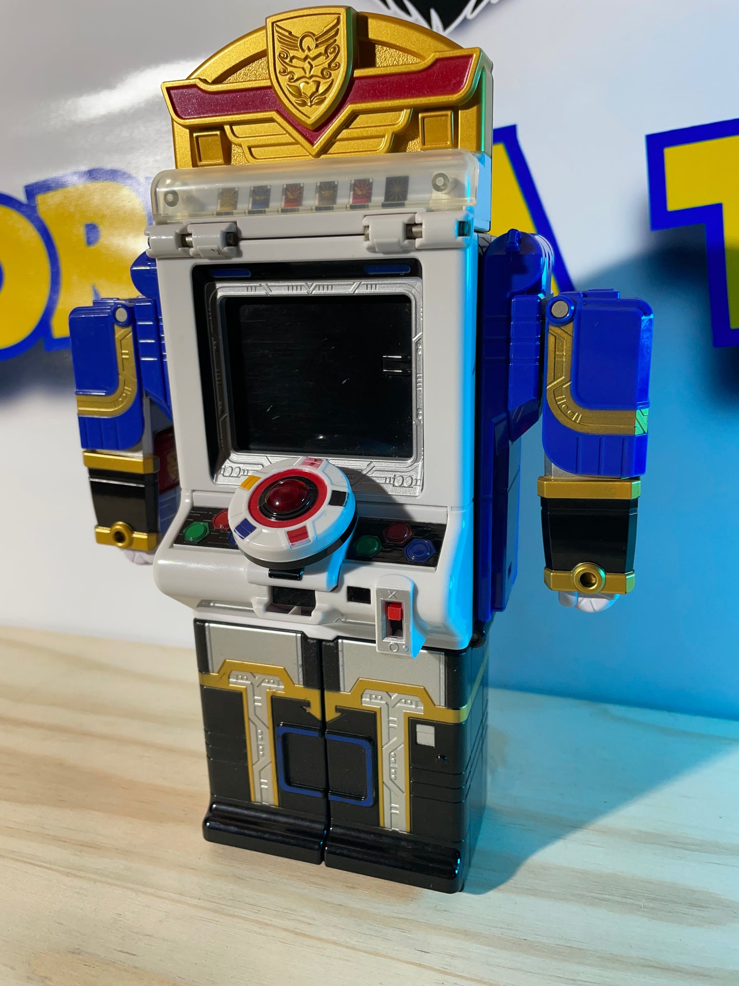 DX TENSOU SENTAI GOSEIGER HYPER DATA MEGA FORCE - LOOSE - Megazord - Power Rangers