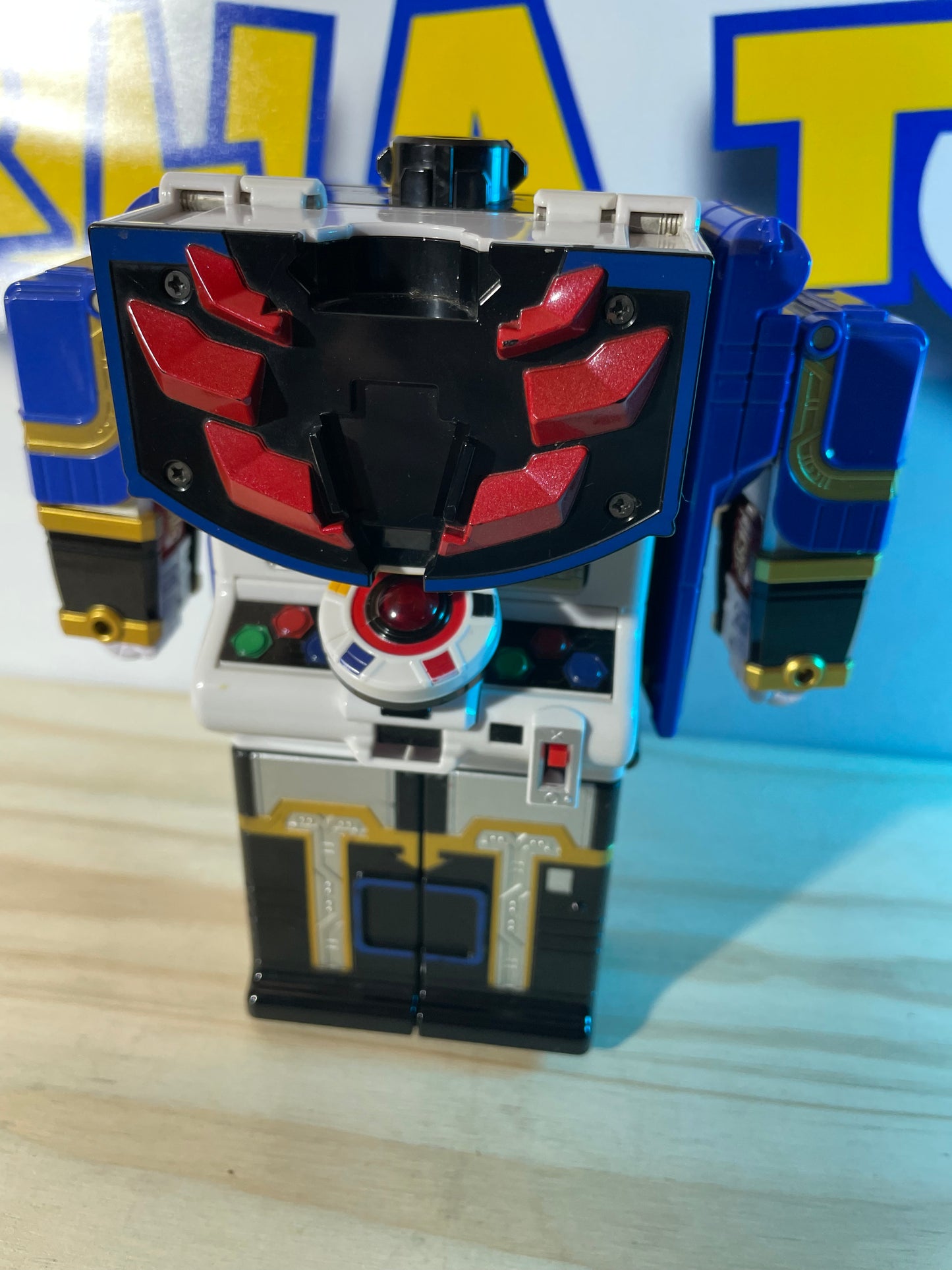 DX TENSOU SENTAI GOSEIGER HYPER DATA MEGA FORCE - LOOSE - Megazord - Power Rangers