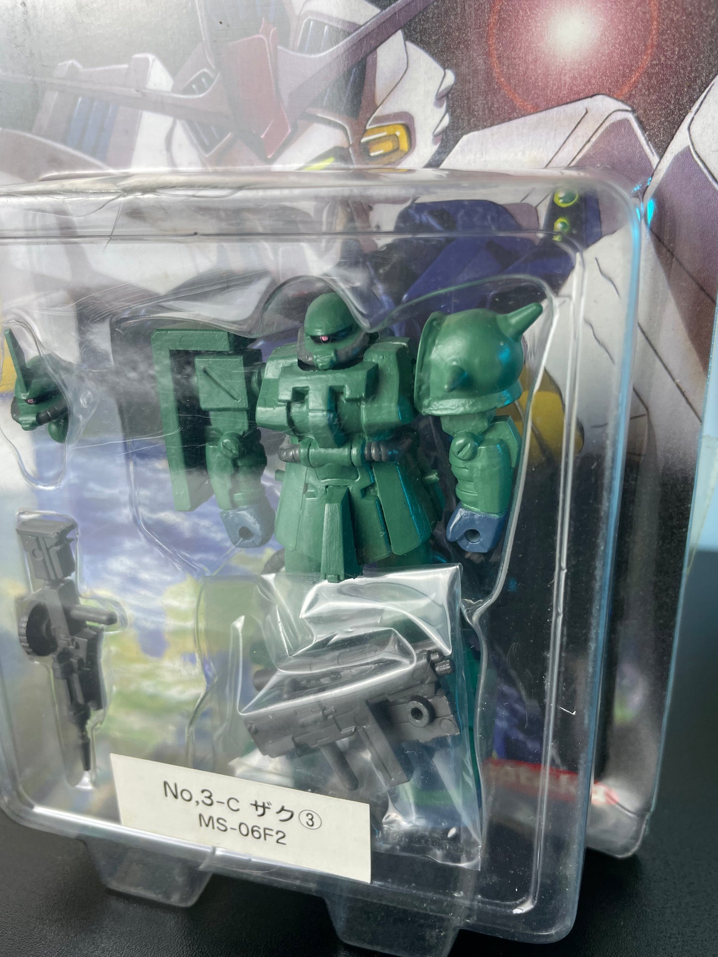 MS-06F2 ZAKU II - N°3-C - 0083 Stardust Memory - 1/220 Scale Full Color Mobile Suit Collection - Mobile Suit Gundam
