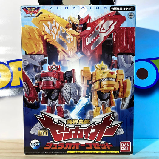 KIKAI SENTAI ZENKAIGER : ZENTAI GATTAI DX ZENKAIOH - JuraGaon Set - Power Rangers
