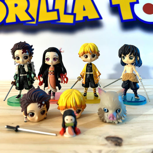 Set de 4 figurines - Qposket petit Special Edition vol.23 - Demon Slayer