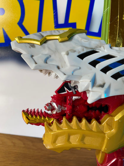 DINO FURY DX RYUSOUL CALIBUR - Sentai Ryusoul Ken Saber Morpher + Key - Power Rangers