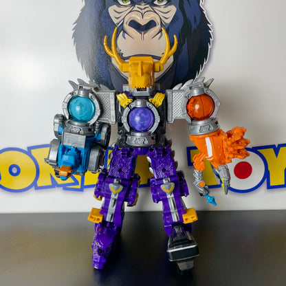 COSMIC FURY KYURANGER DX RYUTEIOH DRAGON MEGAZORD - Power Rangers