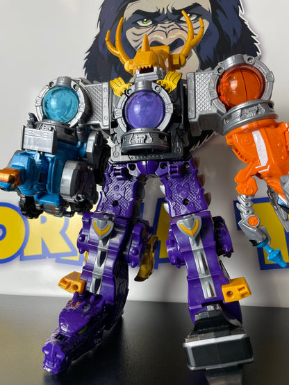 COSMIC FURY KYURANGER DX RYUTEIOH DRAGON MEGAZORD - Power Rangers