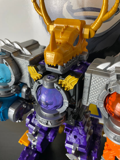 COSMIC FURY KYURANGER DX RYUTEIOH DRAGON MEGAZORD - Power Rangers