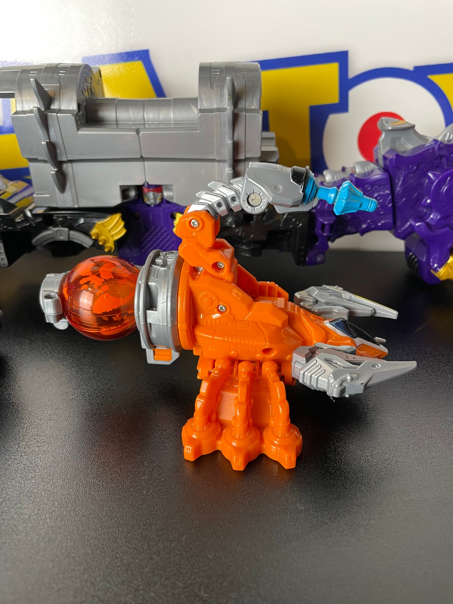 COSMIC FURY KYURANGER DX RYUTEIOH DRAGON MEGAZORD - Power Rangers