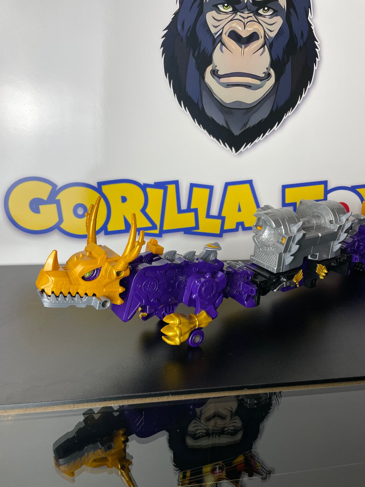 COSMIC FURY KYURANGER DX RYUTEIOH DRAGON MEGAZORD - Power Rangers