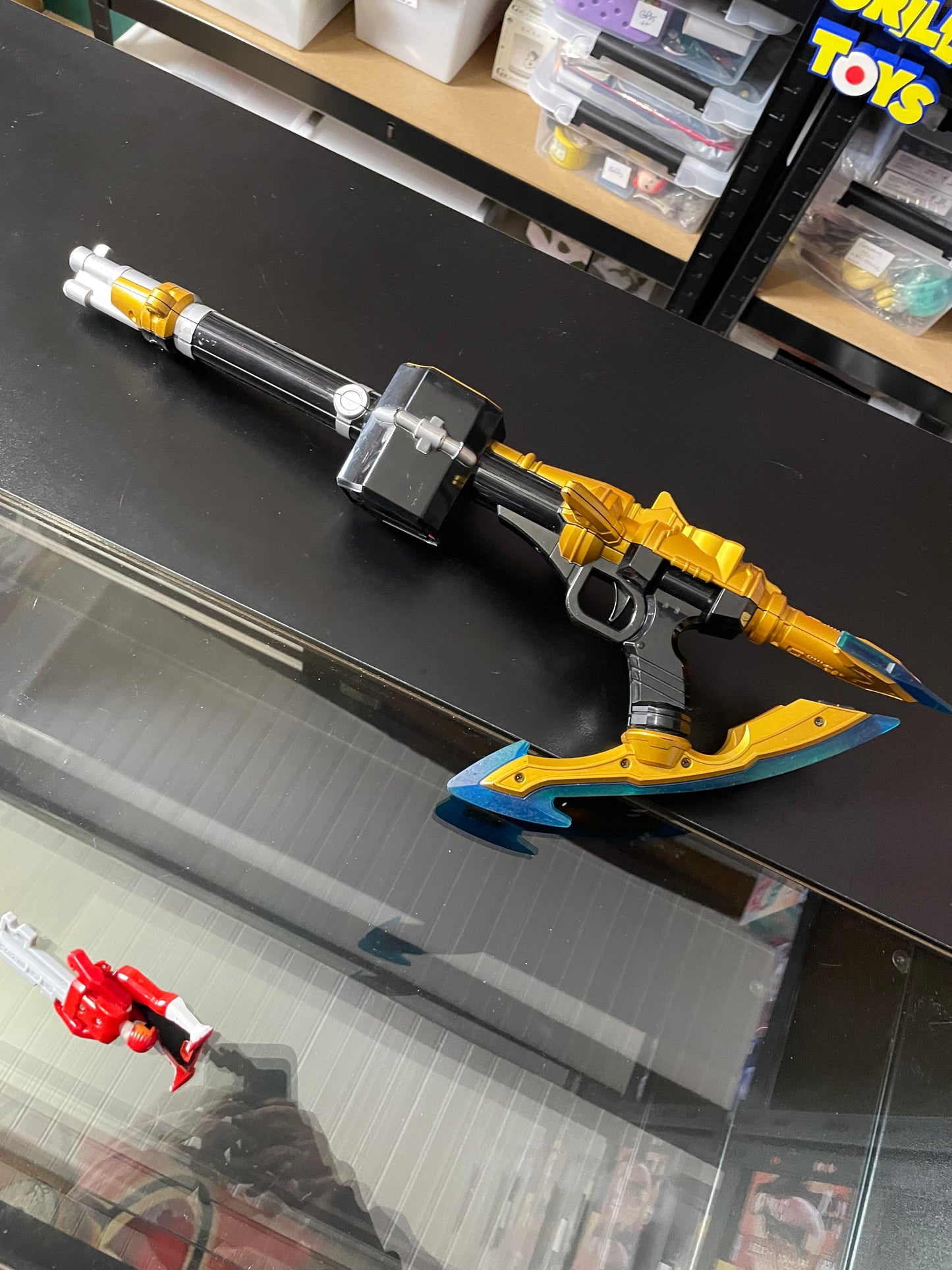 GOKAI SPEAR & TRANSFORMATION GUN : GABUTYRA DE CARNIVAL - Power Rangers