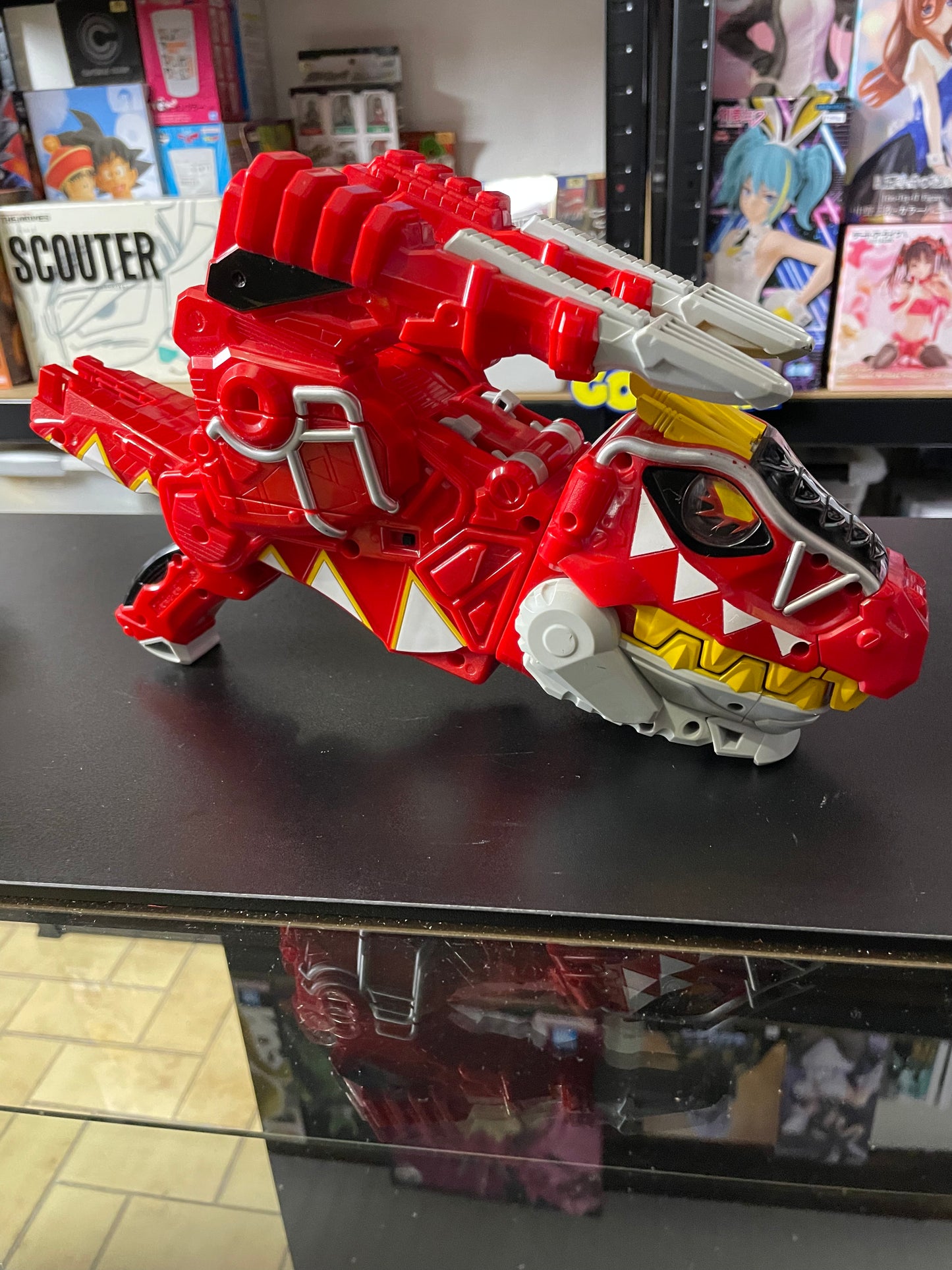 GOKAI SPEAR & TRANSFORMATION GUN : GABUTYRA DE CARNIVAL - Power Rangers