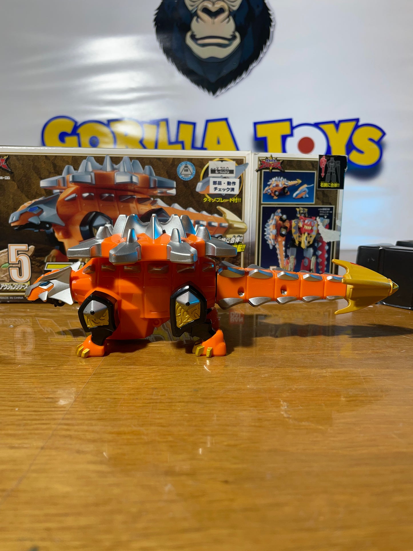 DINO THUNDER ANKYLOSAURUS ZORD - Bakuryu Sentai Abaranger - Power Rangers