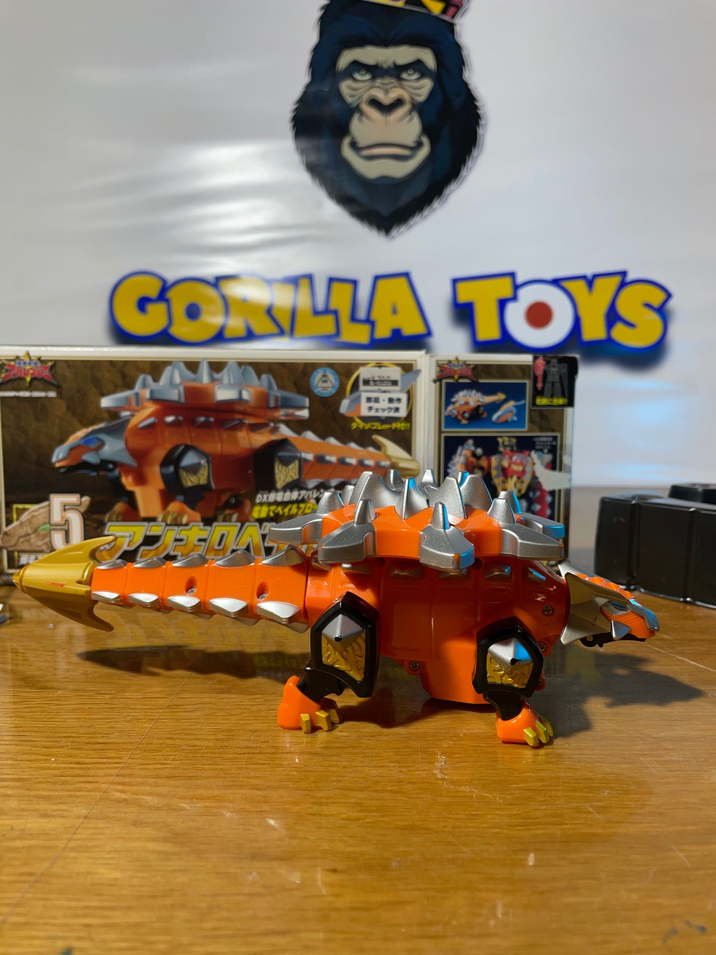 DINO THUNDER ANKYLOSAURUS ZORD - Bakuryu Sentai Abaranger - Power Rangers