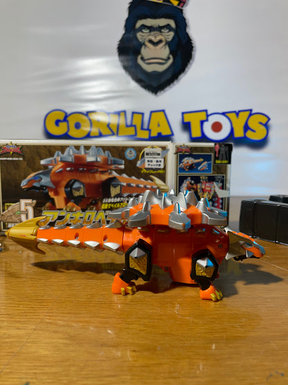 DINO THUNDER ANKYLOSAURUS ZORD - Bakuryu Sentai Abaranger - Power Rangers