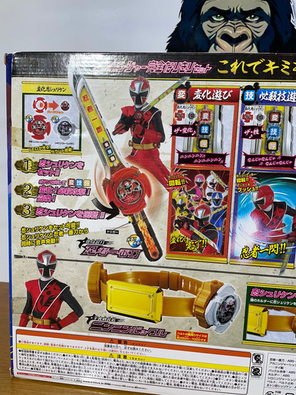 COMPLETE ROLE-PLAYING SET - Ninja Steel Ninninger - Power Rangers