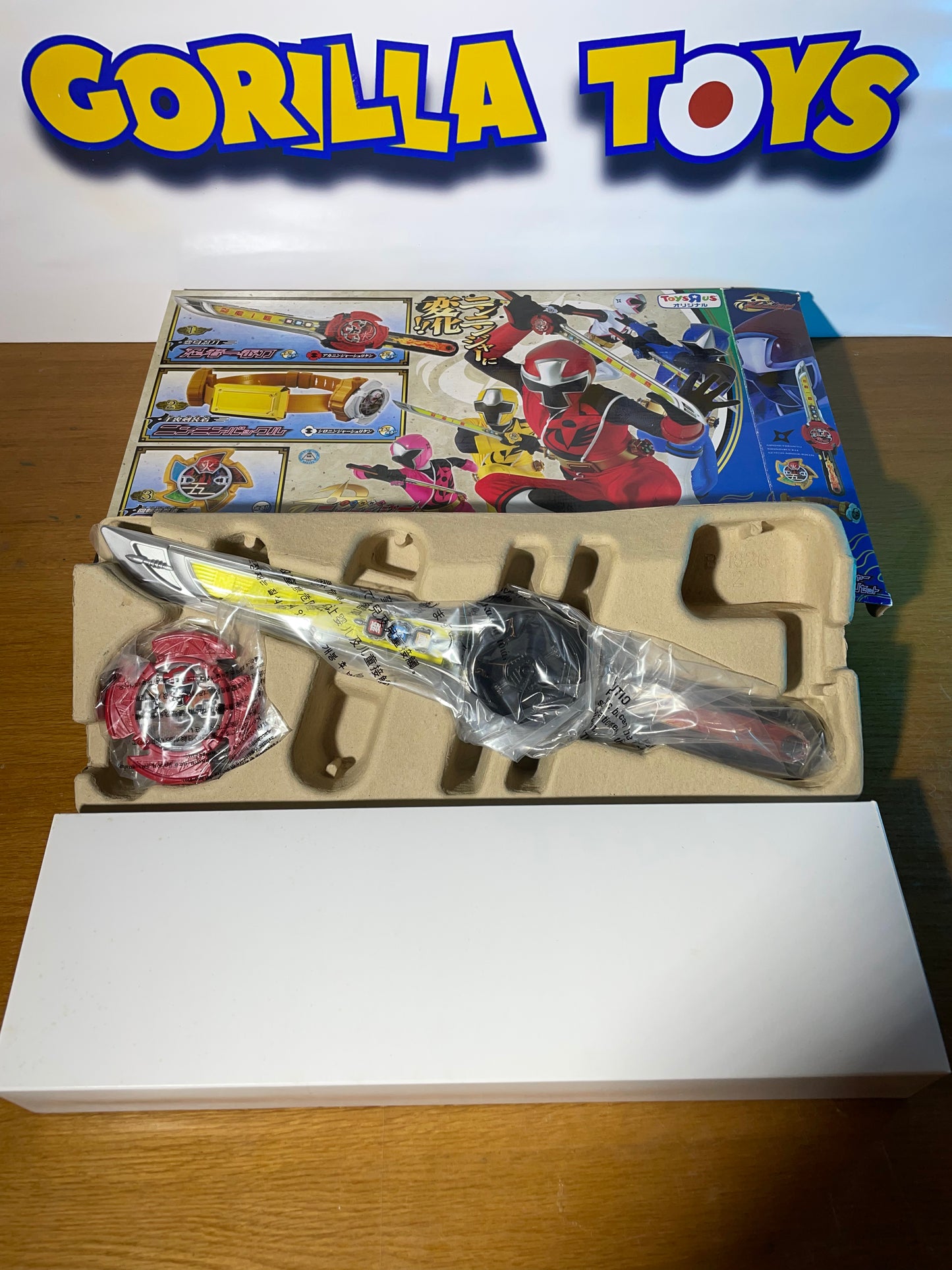 COMPLETE ROLE-PLAYING SET - Ninja Steel Ninninger - Power Rangers