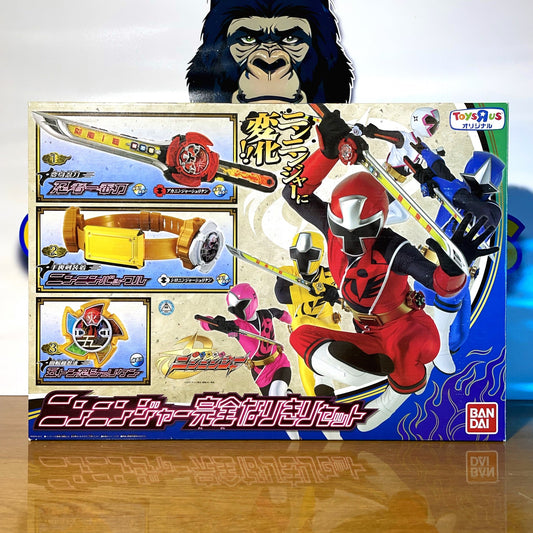 COMPLETE ROLE-PLAYING SET - Ninja Steel Ninninger - Power Rangers