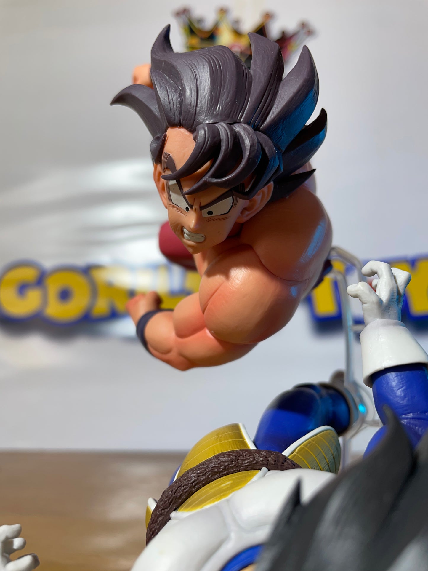 SON GOKU VS VEGETA - Ichiban Kuji B Prize - Dragon Ball Z