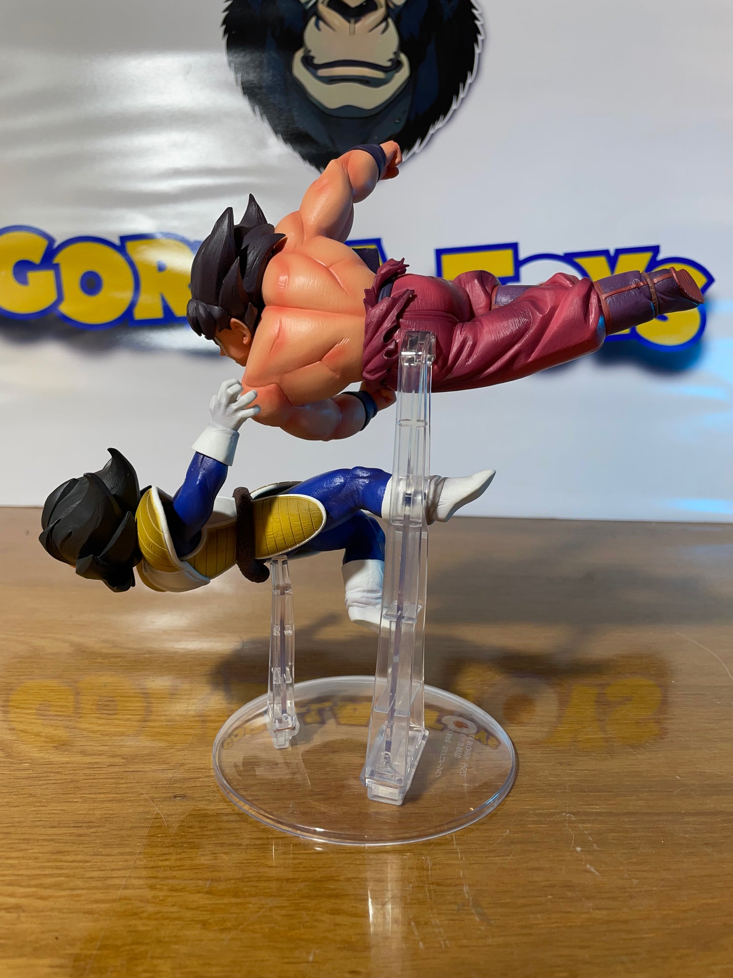 SON GOKU VS VEGETA - Ichiban Kuji B Prize - Dragon Ball Z
