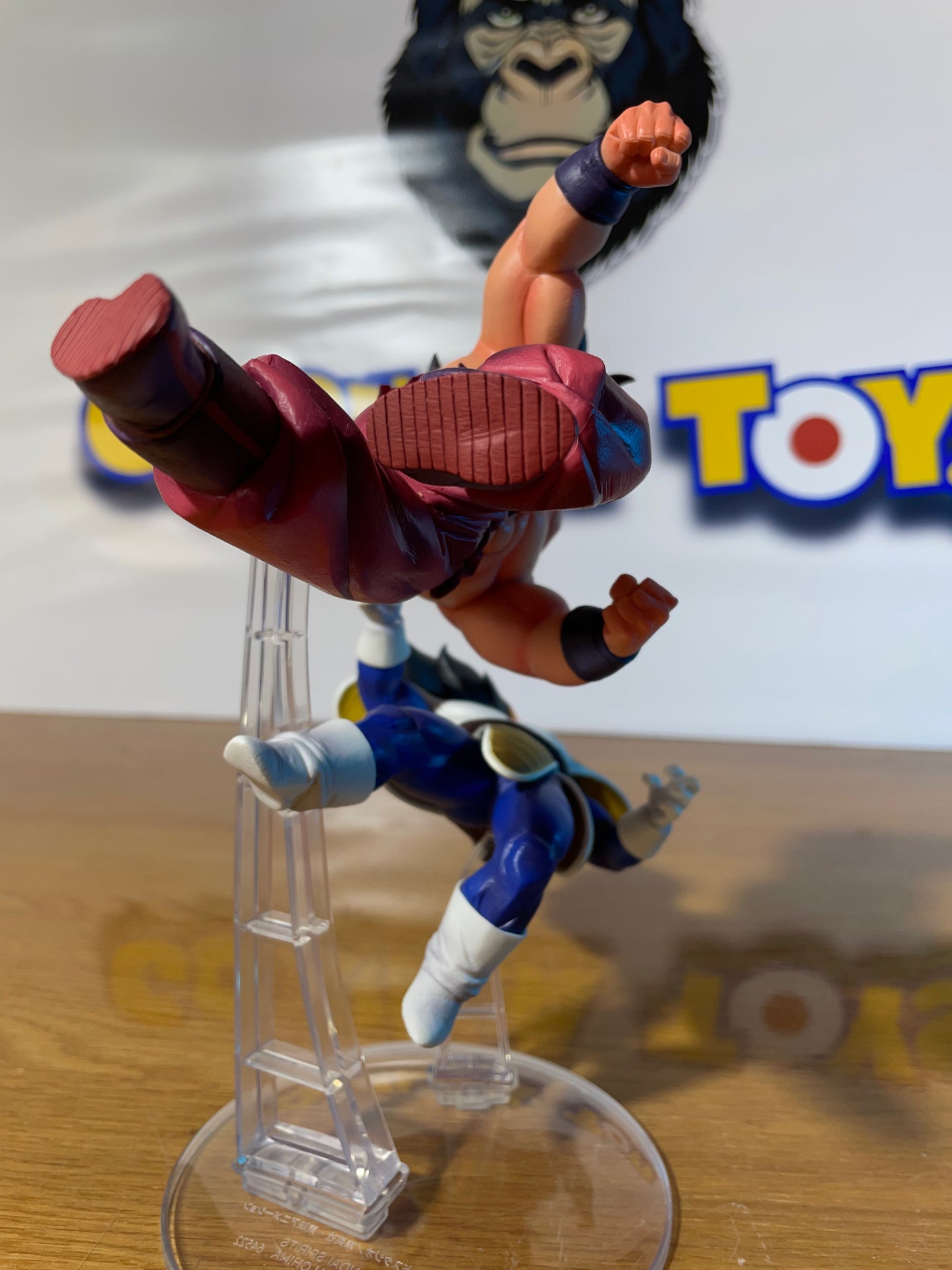 SON GOKU VS VEGETA - Ichiban Kuji B Prize - Dragon Ball Z