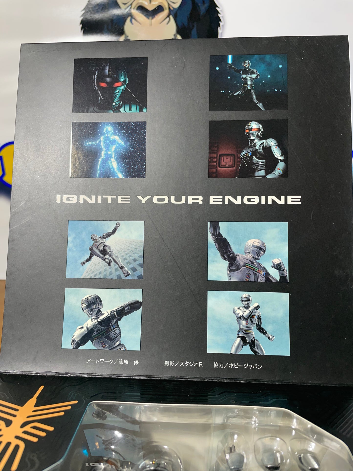 X-OR - SPACE SHERIFF GAVAN - Metal Finish Version - Action Works Toei Hero - MegaHouse