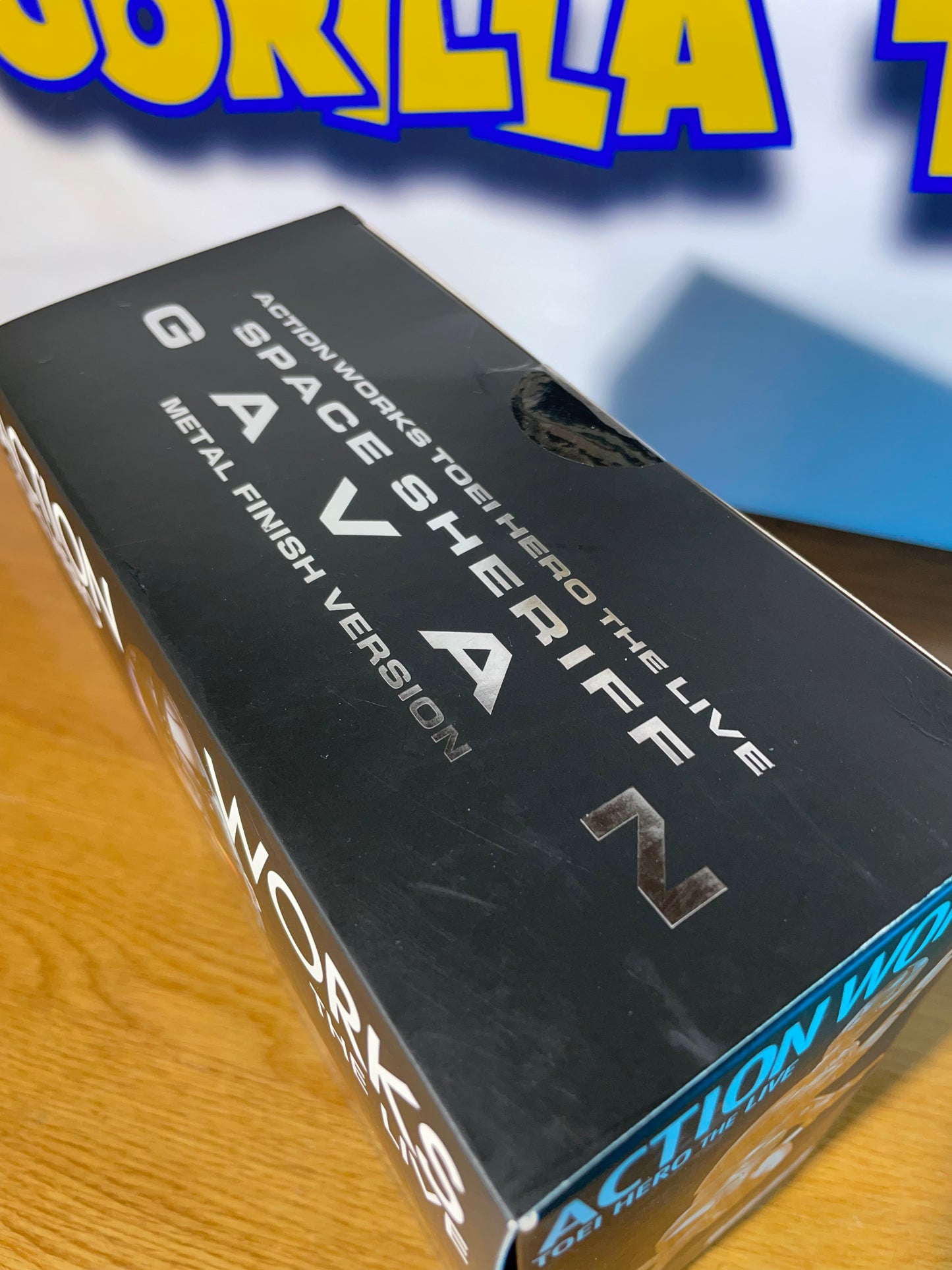 X-OR - SPACE SHERIFF GAVAN - Metal Finish Version - Action Works Toei Hero - MegaHouse