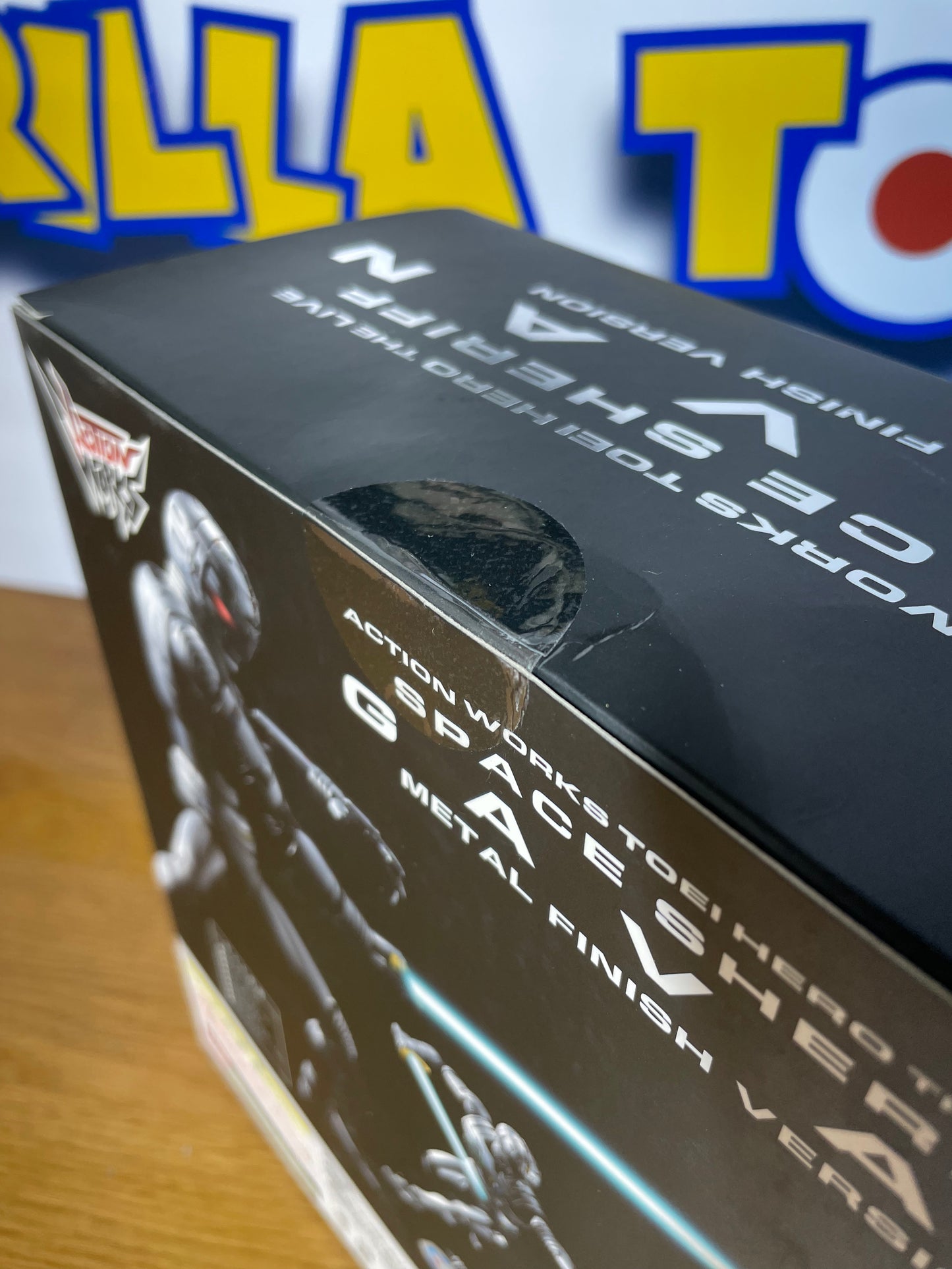 X-OR - SPACE SHERIFF GAVAN - Metal Finish Version - Action Works Toei Hero - MegaHouse