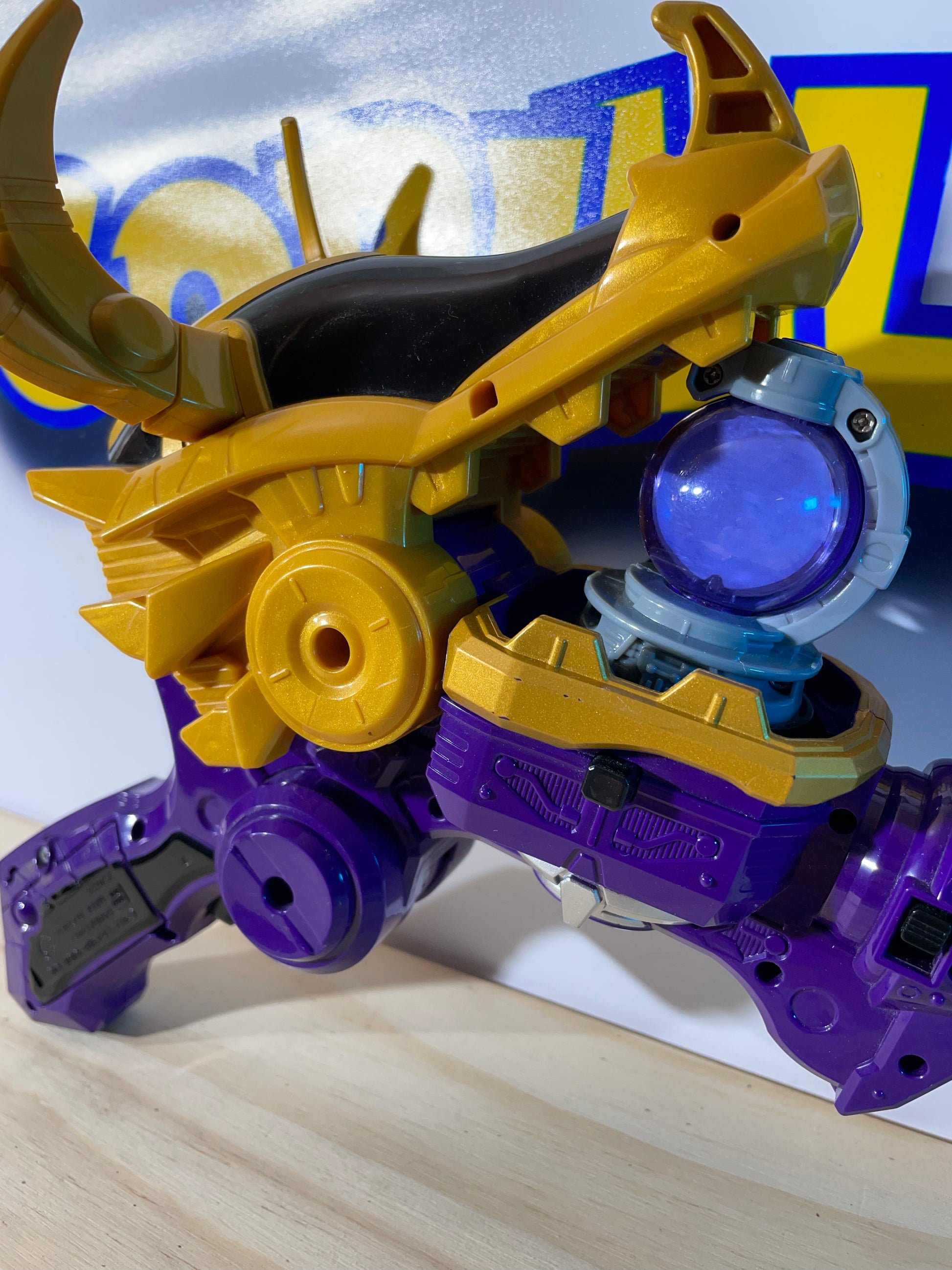 Gun Ryu UCHU SENTAI KYURANGER DX BITING MORPHER GUN RYUTSUEIDER & RYU KYUTAMA ...