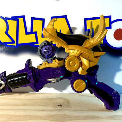 UCHU SENTAI KYURANGER DX BITING MORPHER GUN RYUTSUEIDER & RYU KYUTAMA - Power Rangers