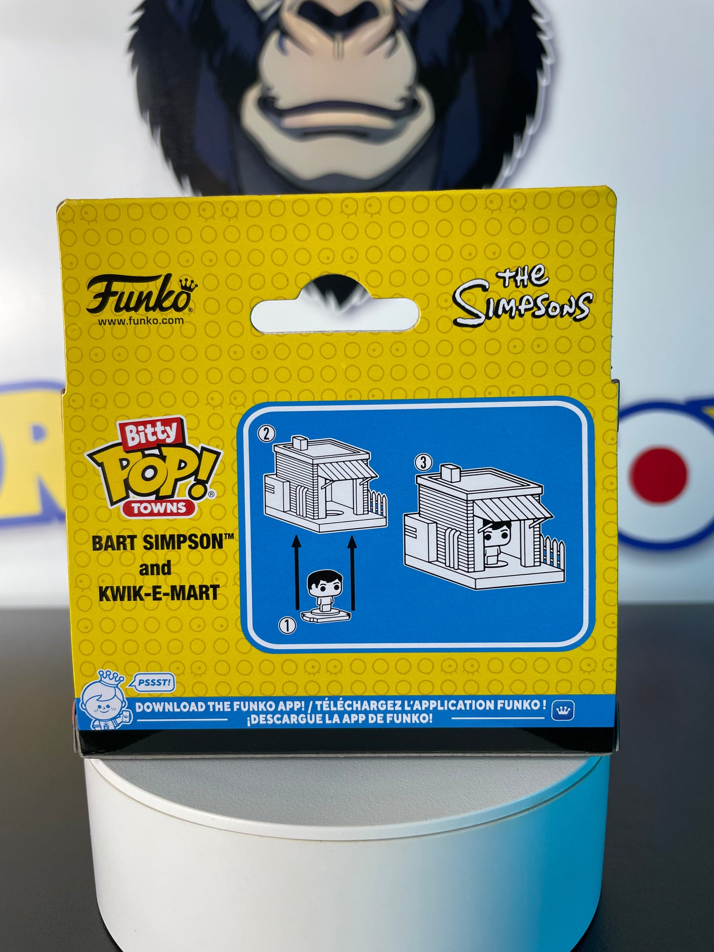 BART SIMPSON & KWIK-E-MART - Bitty Pop Town - The Simpsons