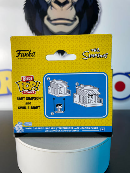 BART SIMPSON & KWIK-E-MART - Bitty Pop Town - The Simpsons