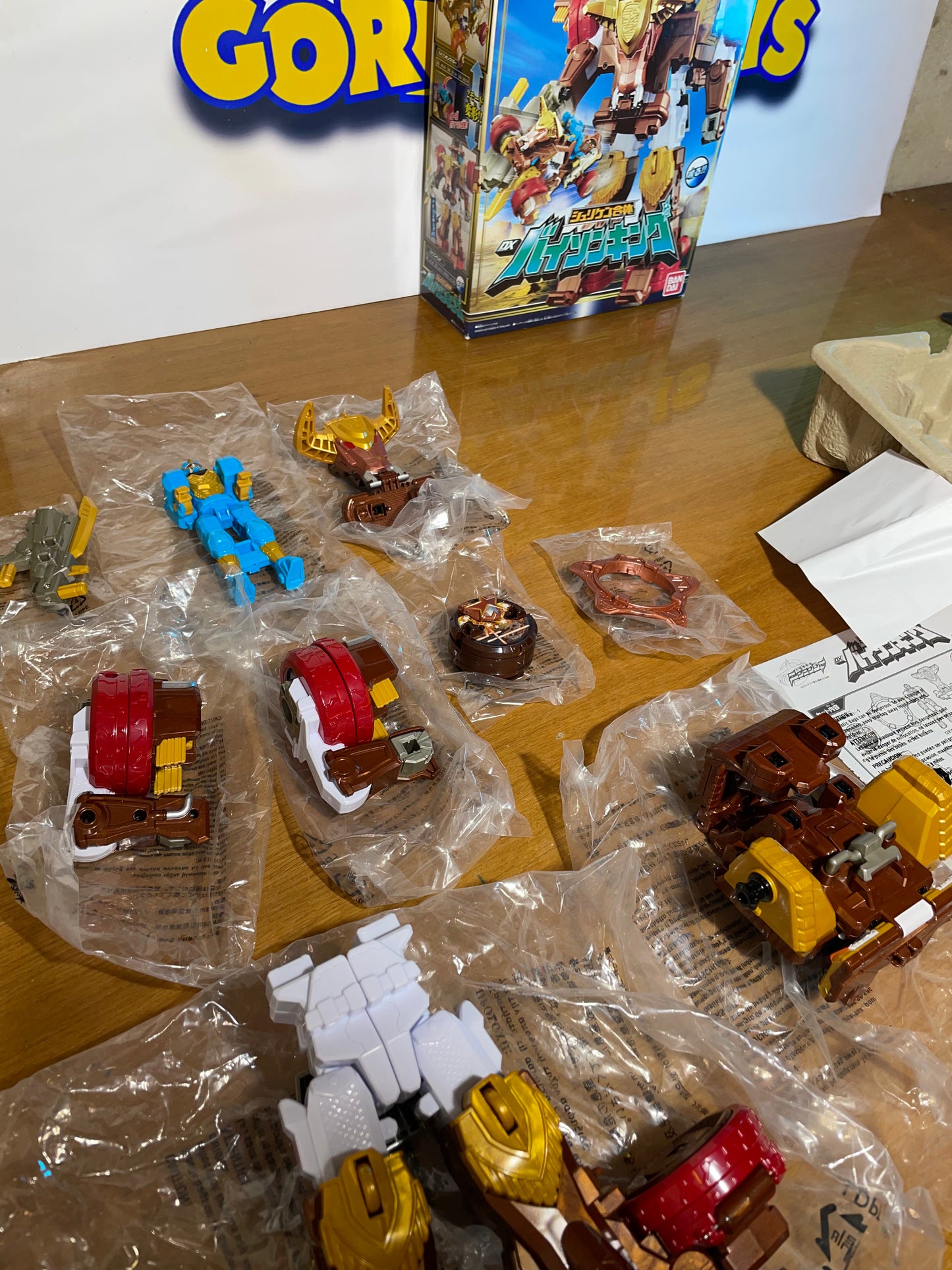 DX BISON KING - Megazord - Ninja Steel Ninninger - Power Rangers