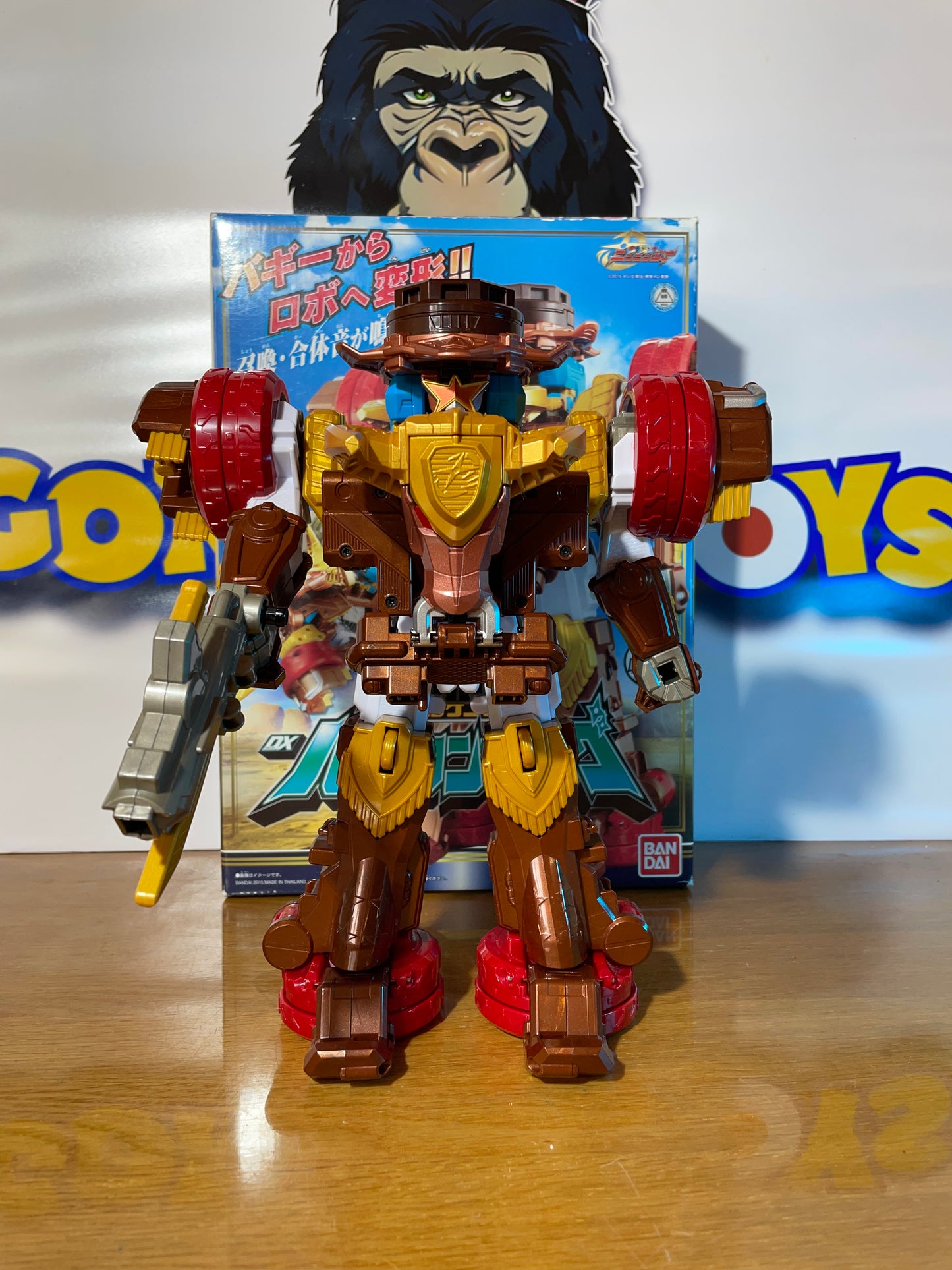 DX BISON KING - Megazord - Ninja Steel Ninninger - Power Rangers