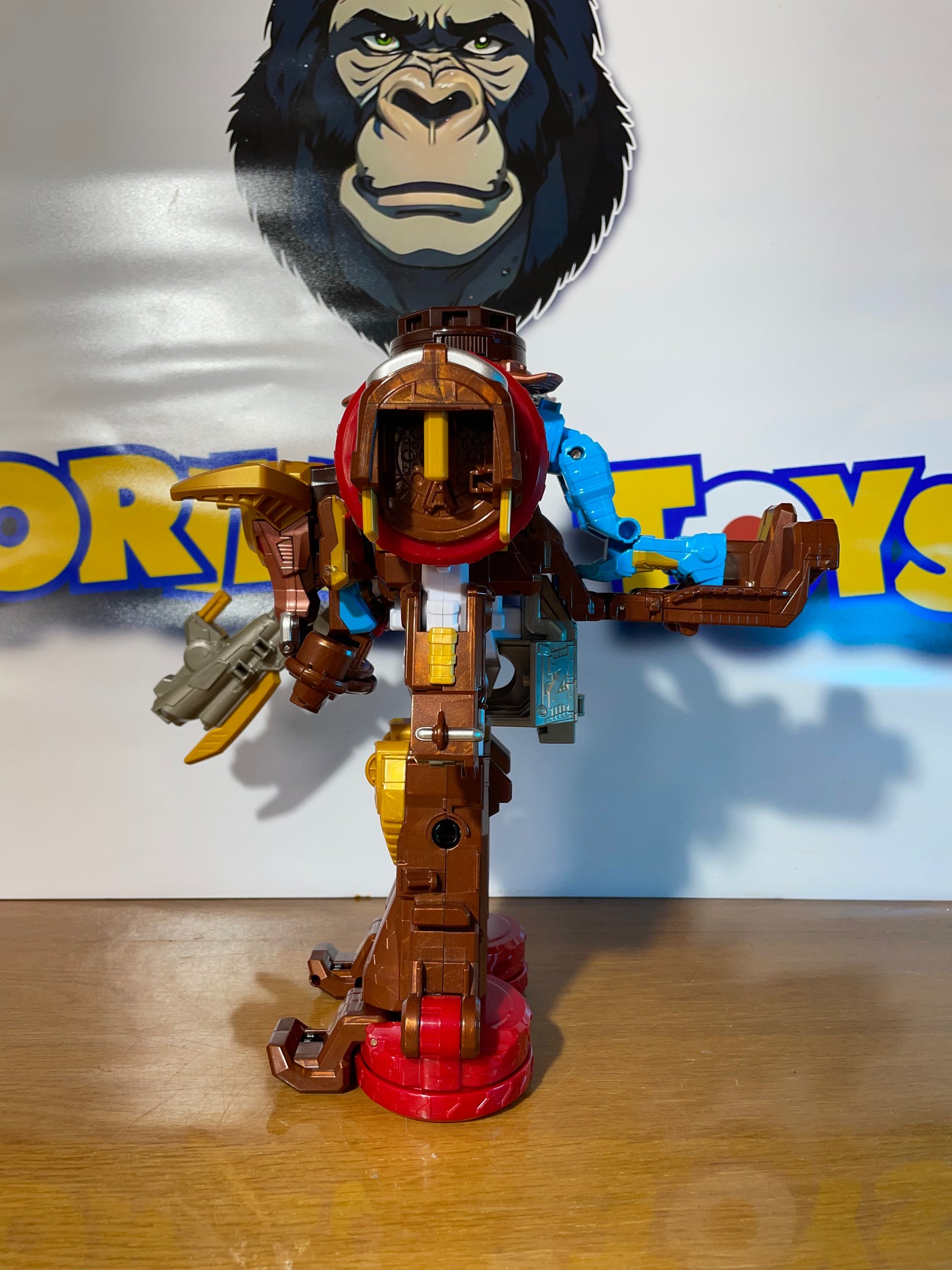 DX BISON KING - Megazord - Ninja Steel Ninninger - Power Rangers