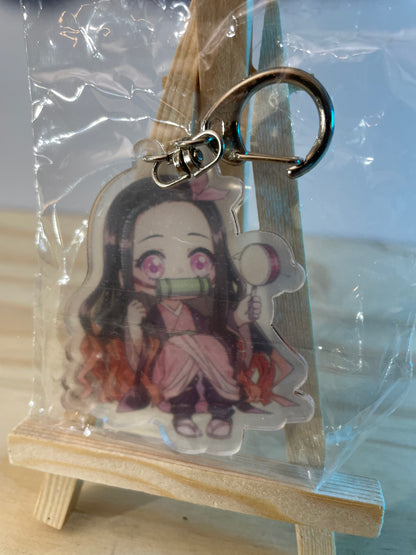 NEZUKO KAMADO - Acrylic Keychain - Demon Slayer