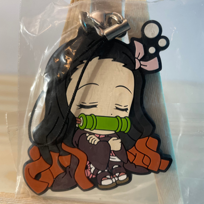 NEZUKO KAMADO - Rubber Keychain - Demon Slayer