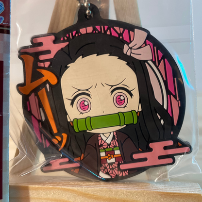 NEZUKO KAMADO - Rubber Keychain - Demon Slayer