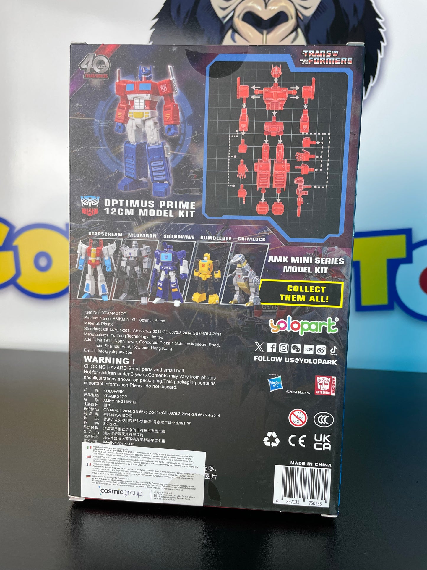 OPTIMUS PRIME - AMK Mini Series - Model Kit - Transformers