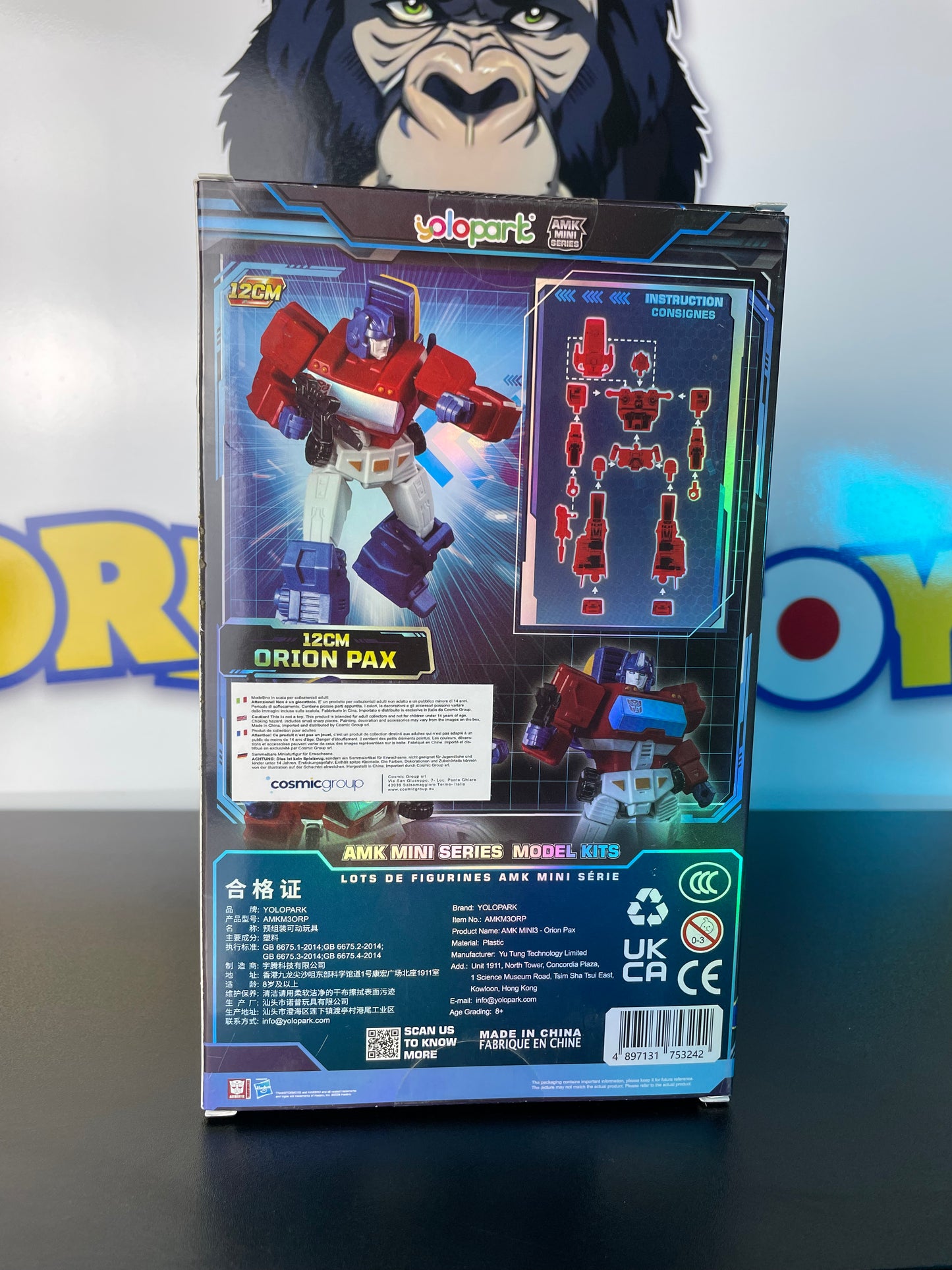 ORION PAX - AMK Mini Series Wave 3 - Model Kit - Transformers