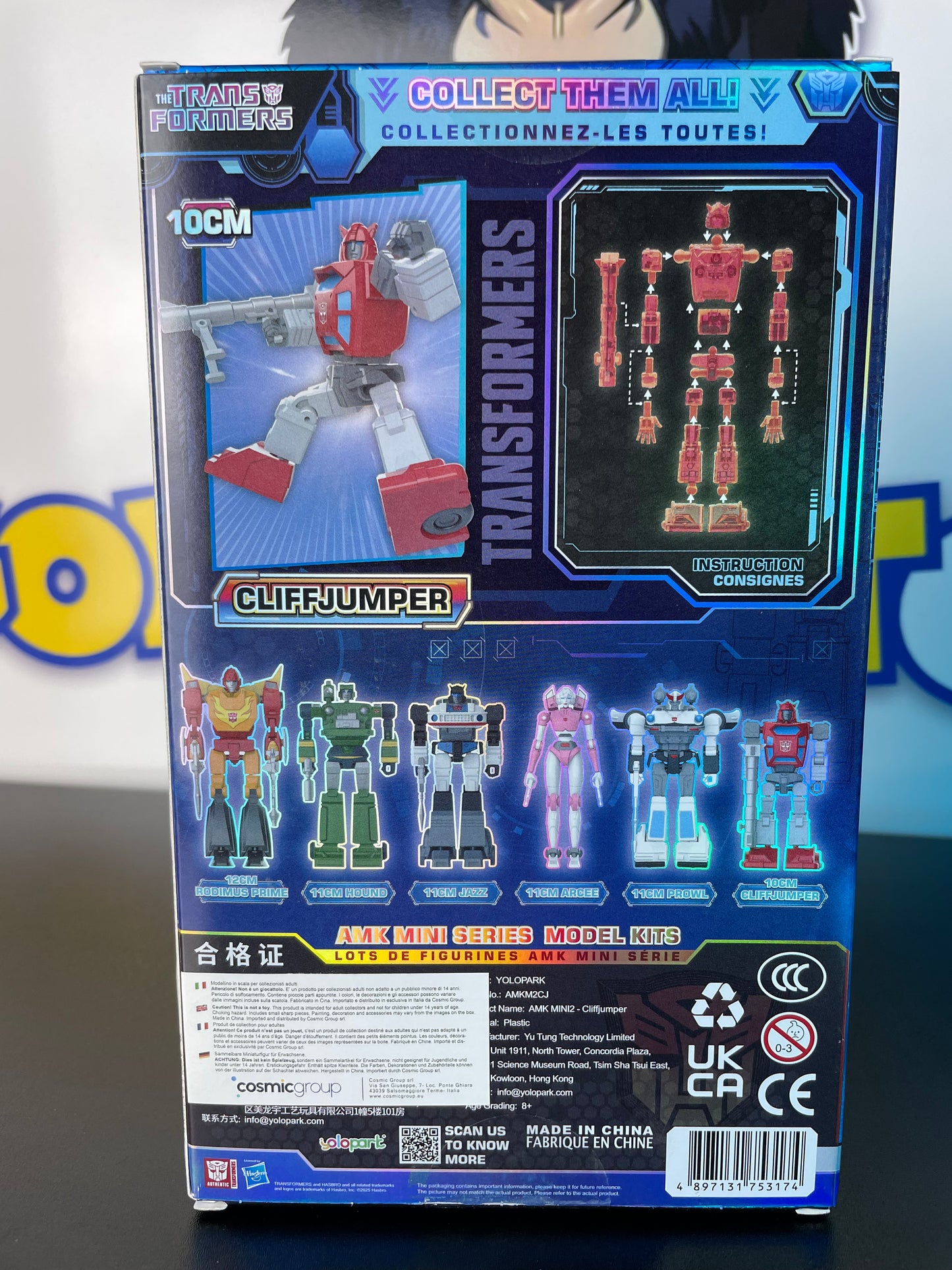 CLIFFJUMPER - AMK Mini Series Wave 2 - Model Kit - Transformers