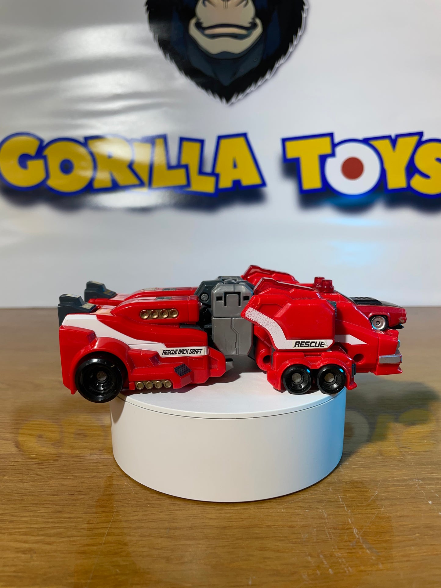 RESCUE BACK DRAFT - Drive Head 02 MKII - Tomica Hyper Rescue